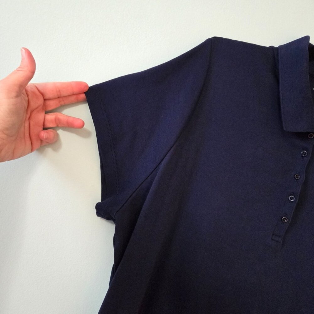 Lands End Women's Plus Size Supima Cotton Polo Sz 2X - Picture 10 of 11